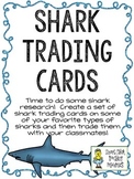 Shark Trading Cards ~ Research and Writing Activity ~ FREE!