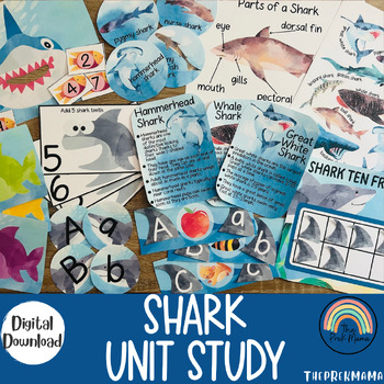 Preview of Shark Unit Study