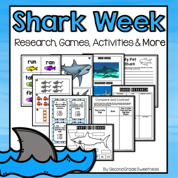 Shark Week Activities by Sunshine and Sweetness | TpT