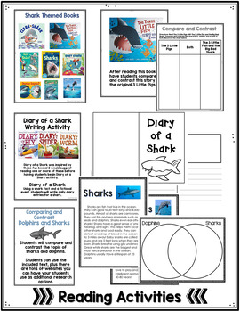 Shark Week Activities by Sunshine and Sweetness | TpT