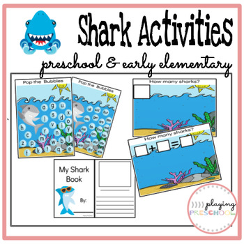 Shark Week Activities by Homeschooling Littles | TpT