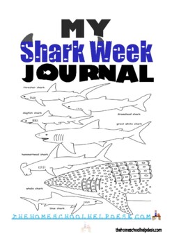 Preview of Shark Week Journal