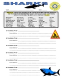 Sharks - Definitions & Vocabulary Slideshow (science / dis