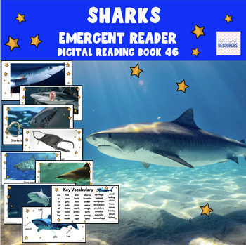 Preview of Sharks - Emergent Reader - Google Slides™ ebook - 0046