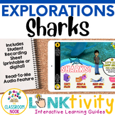 Sharks LINKtivity® (Fast Finisher, Fun Friday, Sub Plans)