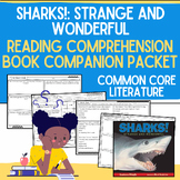 Sharks! No-prep Book Companion Worksheets & Reading Compre