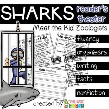 Preview of Sharks Nonfiction Readers Theater