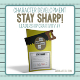Stay Sharp! {Leadership Craftivity 7}