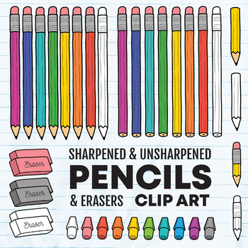 sharpened pencil clip art