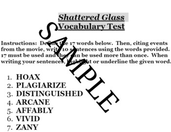 Shattered Glass (Sample)