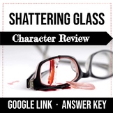 Shattering Glass ·  Gail Giles ·  Character Review Workshe