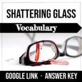 Shattering Glass ·  Gail Giles ·  Vocabulary · Google Link