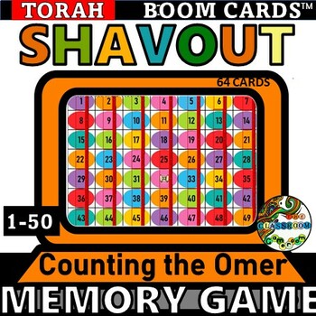 Preview of Shavout Counting  the Omer 1 - 50 Memory game