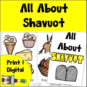 Preview of Shavuot Book Print and Digital