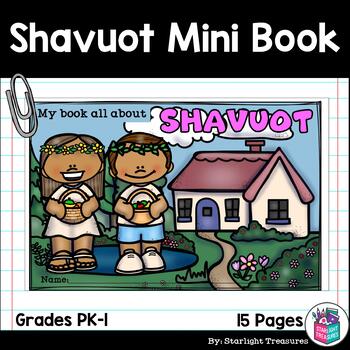 Preview of Shavuot Mini Book for Early Readers