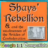 Shays Rebellion, Articles of Confederation, and Constituti