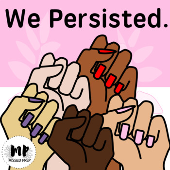 Preview of SHE PERSISTED - WRITING ACTIVITY AND BULLETIN BOARD CRAFT