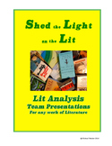 Shed the Light on the Lit - Literary Analysis Team Presentations