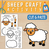 Sheep Craft | Farm Animal Craft | Cut and Glue