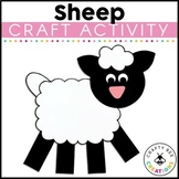 Sheep Craft Farm Animals Bulletin Board Theme Craft Activi