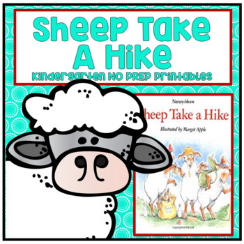 Preview of Sheep Take a Hike Kindergarten NO PREP Supplemental Reading