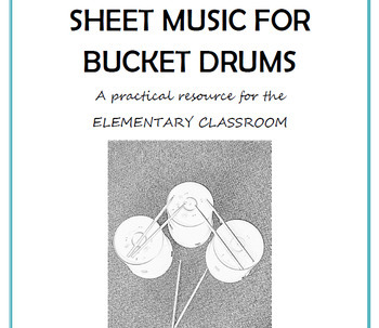 Preview of Sheet Music For Bucket Drums
