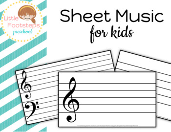 Preview of Sheet Music For Kids