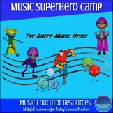 Sheet Music Heist | Superhero Music Camp or Workshop
