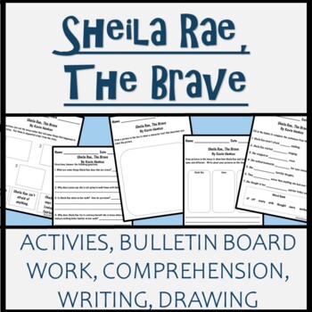 Preview of Sheila Rae the Brave by Kevin Henkes Activities Worksheets 