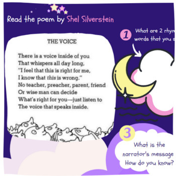 Preview of Shel Silverstein Poem Interpretation