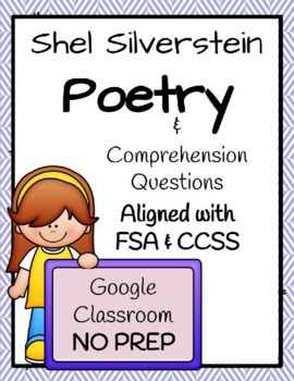 Preview of Shel Silverstein Poetry - Distance Learning / Google Classroom