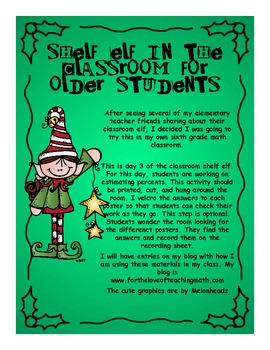 Shelf Elf Estimating Percent Off by For the Love of Teaching Math