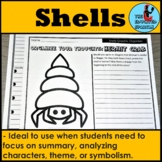 Shells by Cynthia Rylant Graphic Organizer and Question Set