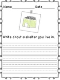 Grade 1 ELA Domain 8:Animals and Habitats: Shelter Writing