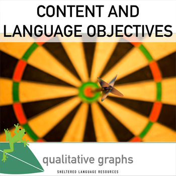 Preview of Language Objectives Qualitative Graphs