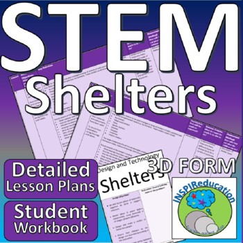 Preview of Shelters and Structures - Design and Technology (STEM)