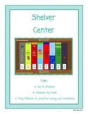 Shelver Library Center Sign