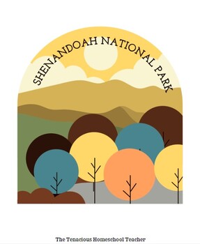 Preview of Shenandoah National Park Activity Pack