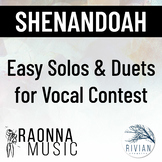 Shenandoah from Easy Solos and Duets for Vocal Contest #