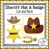 Sheriff Hat & Badge Craft | Wild West Craft | Wild West Ac