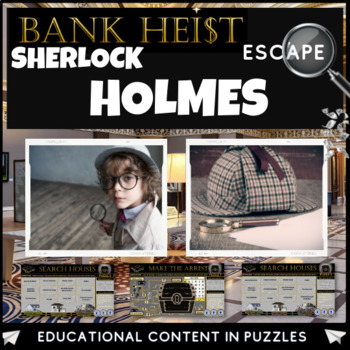 Preview of Sherlock Holmes Escape Room
