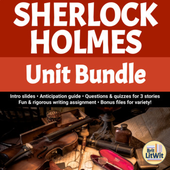 Preview of Sherlock Holmes Unit Bundle