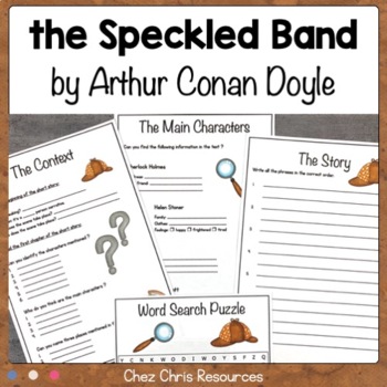 Preview of Sherlock Holmes, the Speckled Band by Arthur Conan Doyle