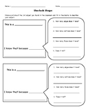 Sherlock Shape Geometry Worksheet