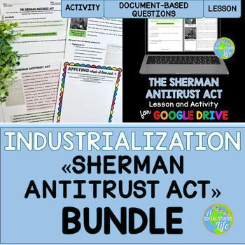 Preview of Sherman Antitrust Act BUNDLE