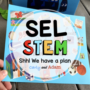 Preview of Shh! We Have a Plan Self Management SEL Activity and Read Aloud STEM Challenge