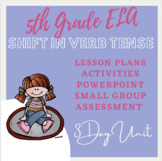 Shift in Verb Tense- Full 3 Day Lesson Plan