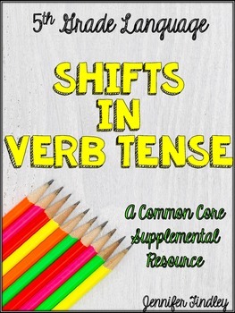 Preview of Shifts in Verb Tense (L.5.1c and d)