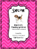 Shiloh: High Level Thinking Questions