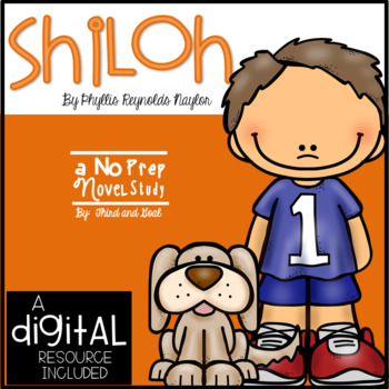 Preview of Shiloh Novel Study and DIGITAL Resource